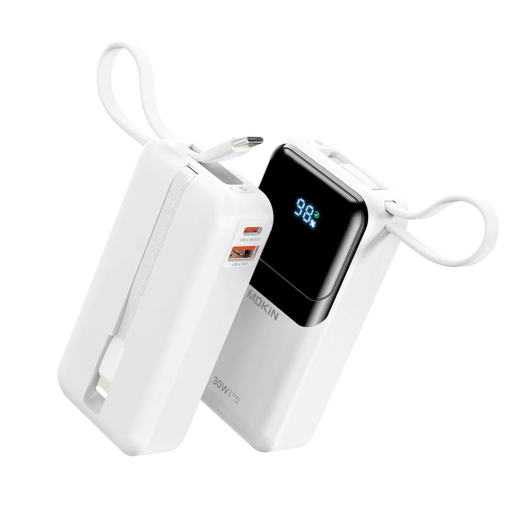 Wired Portable Charger (10000mAh)